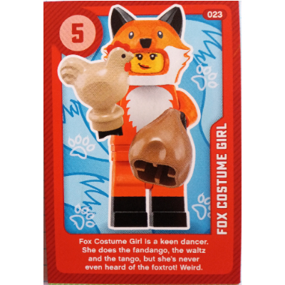 Trading Card, Create the World Living Amazingly - Fox Costume Girl [Keine Farbe/Beliebige Farbe]