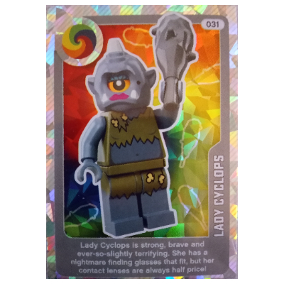 Trading Card, Create the World Living Amazingly - Lady Cyclops (Foil) [No Color/Any Color]
