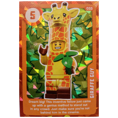 Trading Card, Create the World Living Amazingly - Giraffe Guy (Foil) [No Color/Any Color]