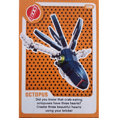 Trading Card, Create the World Living Amazingly - Octopus [Keine Farbe/Beliebige Farbe]