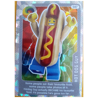 Trading Card, Create the World Living Amazingly - Hot Dog Guy (Foil) [No Color/Any Color]
