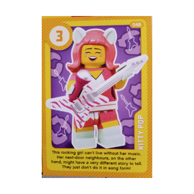 Trading Card, Create the World Living Amazingly - Kitty Pop [Keine Farbe/Beliebige Farbe]