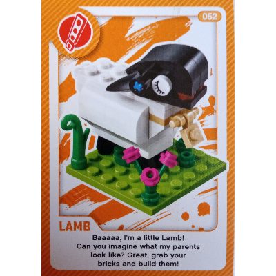 Trading Card, Create the World Living Amazingly - Lamb [No Color/Any Color]