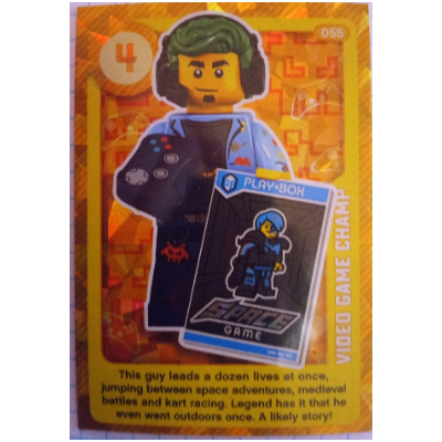 Trading Card, Create the World Living Amazingly - Video Game Champ (Foil) [No Color/Any Color]