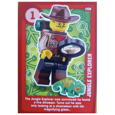 Trading Card, Create the World Living Amazingly - Jungle Explorer [Keine Farbe/Beliebige Farbe]
