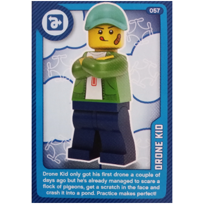 Trading Card, Create the World Living Amazingly - Drone Kid [Keine Farbe/Beliebige Farbe]