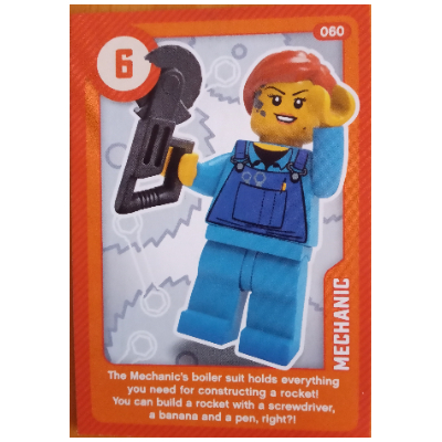 Trading Card, Create the World Living Amazingly - Mechanic [No Color/Any Color]
