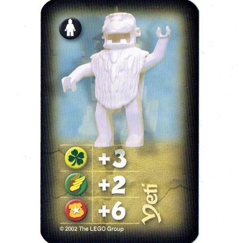 Trading Card, Orient, Baddies - Yeti [Keine Farbe/Beliebige Farbe]
