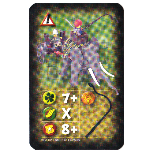 Trading Card, Orient, Hazards - Elephant with Cart [No Color/Any Color]