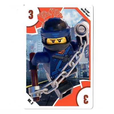 Trading Card, Toys 'R' Us - The LEGO Ninjago Movie - 3 Jay [Keine Farbe/Beliebige Farbe]