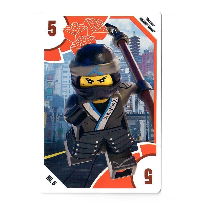 Trading Card, Toys 'R' Us - The LEGO Ninjago Movie - 5 Nya [No Color/Any Color]