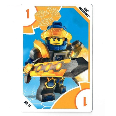 Trading Card, Toys 'R' Us - Nexo Knights - 1 Clay [Keine Farbe/Beliebige Farbe]