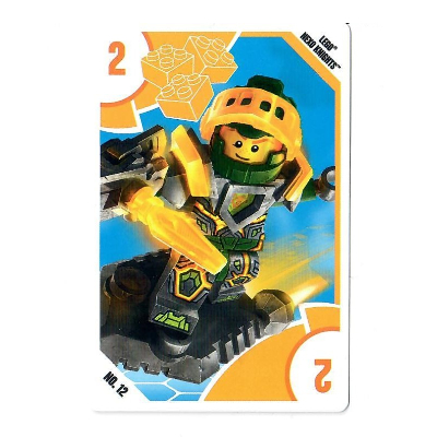 Trading Card, Toys 'R' Us - Nexo Knights - 2 Aaron [No Color/Any Color]