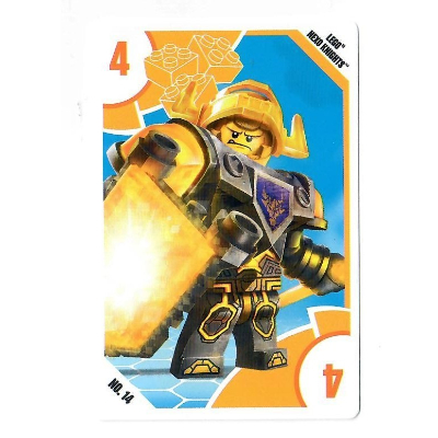Trading Card, Toys 'R' Us - Nexo Knights - 4 Axl [Keine Farbe/Beliebige Farbe]