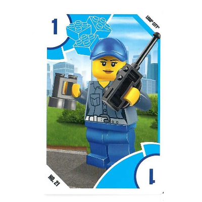 Trading Card, Toys 'R' Us - City - 1 Coastguard [No Color/Any Color]