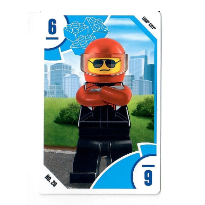 Trading Card, Toys 'R' Us - City - 6 Pilot [Keine Farbe/Beliebige Farbe]