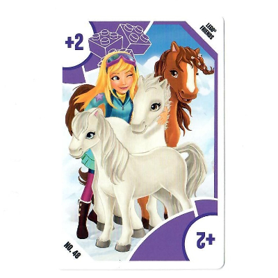 Trading Card, Toys 'R' Us - Friends - +2 Horses [No Color/Any Color]