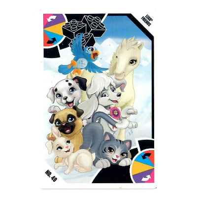 Trading Card, Toys 'R' Us - Friends - Team Pets [No Color/Any Color]
