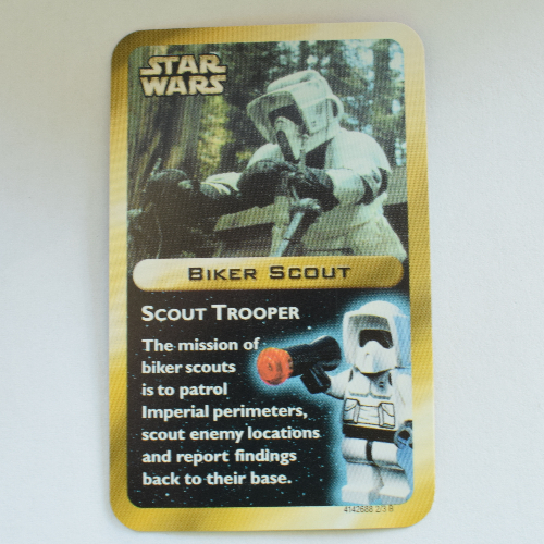 Display Card, Biker Scout 1 [No Color/Any Color]