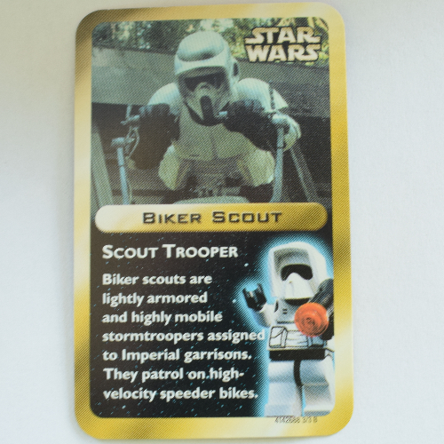Display Card, Biker Scout 2 [No Color/Any Color]