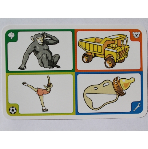 Game Card, Creationary, 99 Chimpanzee [No Color/Any Color]