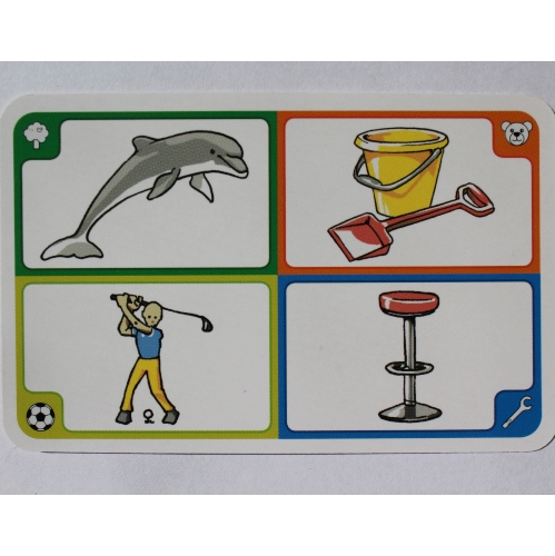Game Card, Creationary, 101 Dolphin [Keine Farbe/Beliebige Farbe]