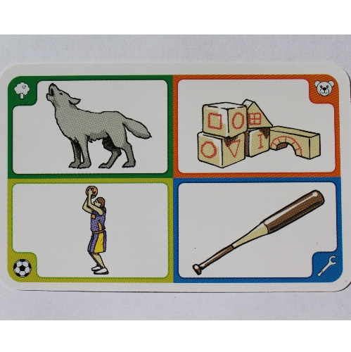 Game Card, Creationary, 102 Wolf [Keine Farbe/Beliebige Farbe]