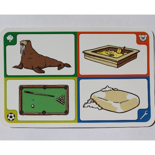 Game Card, Creationary, 110 Walrus [Keine Farbe/Beliebige Farbe]