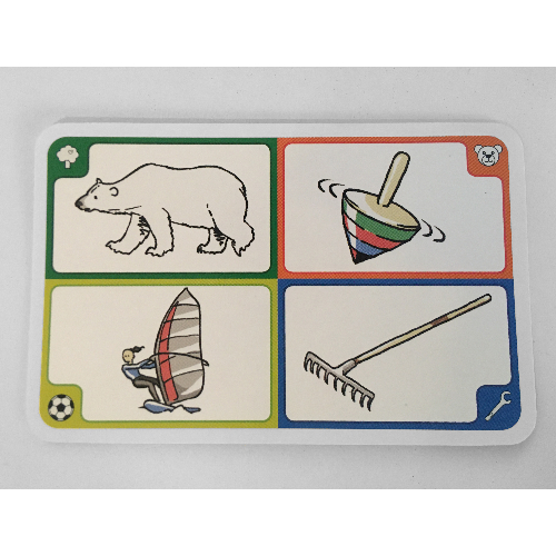 Game Card, Creationary, 111 Polar Bear [Keine Farbe/Beliebige Farbe]