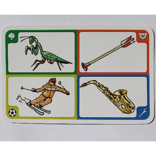 Game Card, Creationary, 112 Praying Mantis [No Color/Any Color]