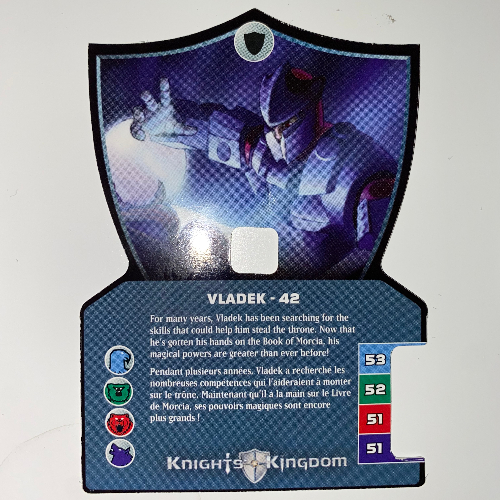 Sammelkarte, Knights Kingdom II, Vladek - 42