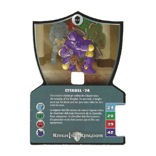 Trading Card, Knights Kingdom II, Citadel - 74 [No Color/Any Color]
