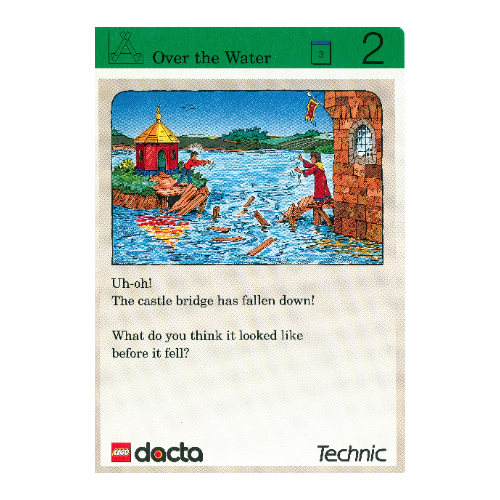 Activity Card, Set 9603, Exploration 02 - Over the Water [No Color/Any Color]