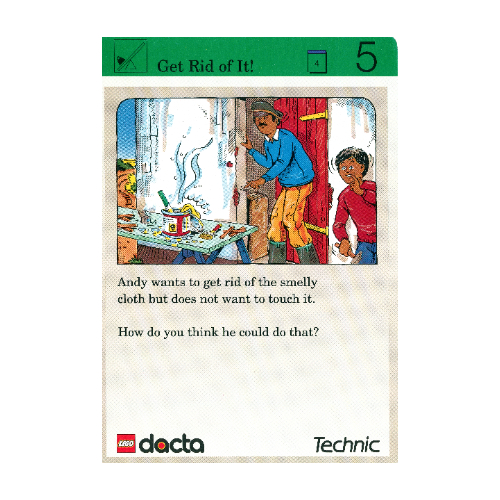 Activity Card, Set 9603, Exploration 05 - Get Rid of It! [No Color/Any Color]