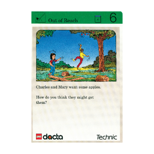 Activity Card, Set 9603, Exploration 06 - Out of Reach [No Color/Any Color]