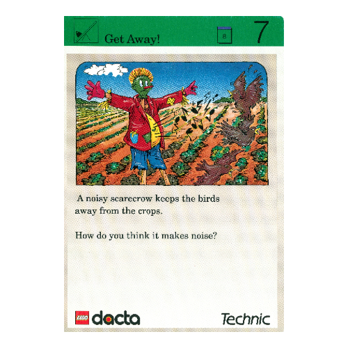 Activity Card, Set 9603, Exploration 07 - Get Away! [No Color/Any Color]