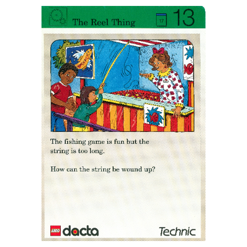Activity Card, Set 9603, Exploration 13 - The Reel Thing [Keine Farbe/Beliebige Farbe]