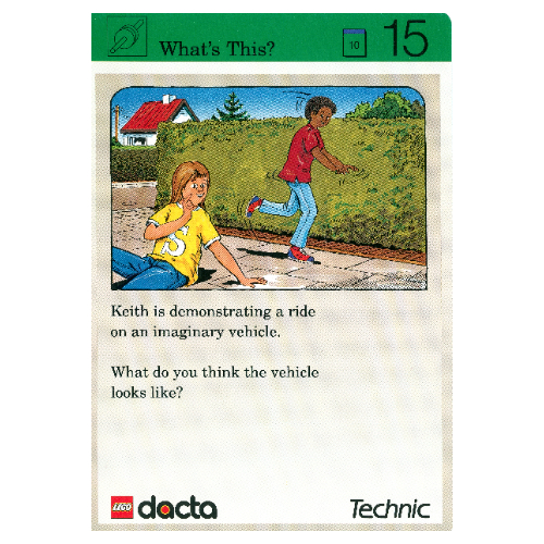 Activity Card, Set 9603, Exploration 15 - What's This? [Keine Farbe/Beliebige Farbe]