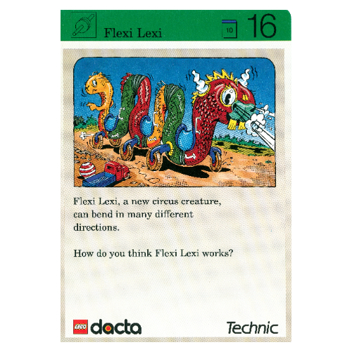 Activity Card, Set 9603, Exploration 16 - Flexi Lexi [No Color/Any Color]