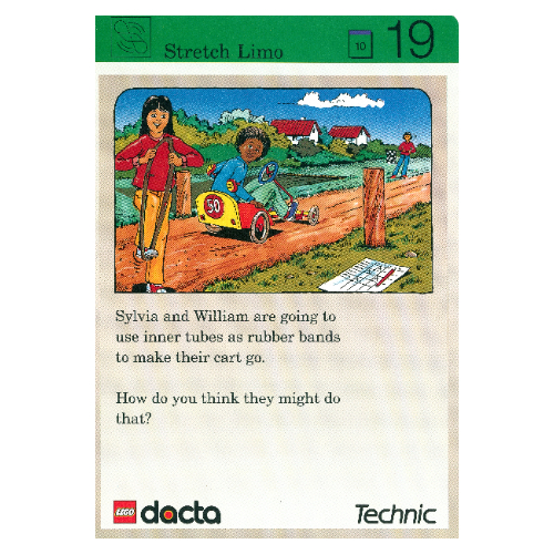 Activity Card, Set 9603, Exploration 19 - Stretch Limo [No Color/Any Color]