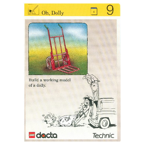 Activity Card, Set 9603, Simulation 9 - Oh, Dolly [No Color/Any Color]
