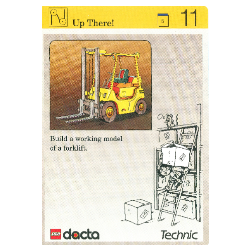 Activity Card, Set 9603, Simulation 11 - Up There! [No Color/Any Color]