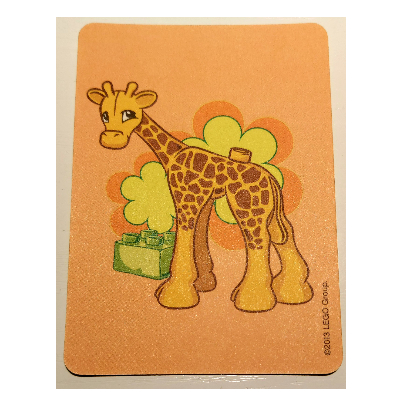 Game Card, Duplo Memory Game - Giraffe [Keine Farbe/Beliebige Farbe]