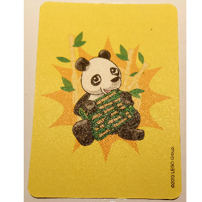 Game Card, Duplo Memory Game - Panda [Keine Farbe/Beliebige Farbe]