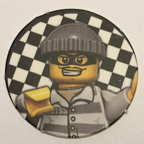 Game Card Token with Burglar print [No Color/Any Color]