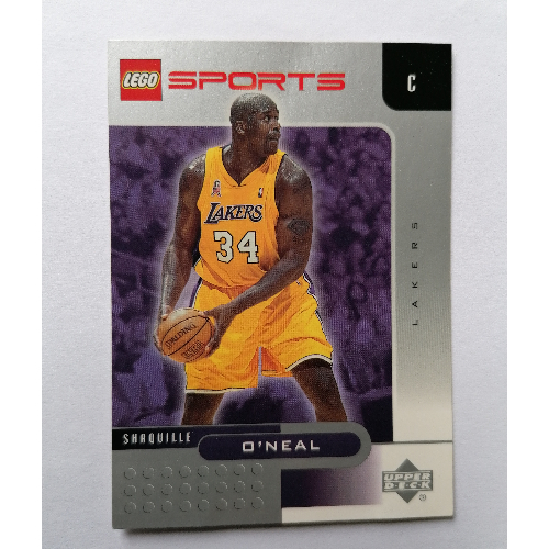 Trading Card, NBA: Shaquille O'Neal, Los Angeles Lakers #34 [No Color/Any Color]