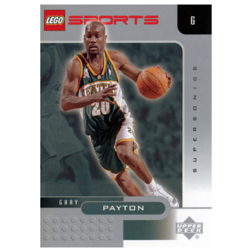 Trading Card, NBA: Gary Payton, Seattle Supersonics #20 [No Color/Any Color]