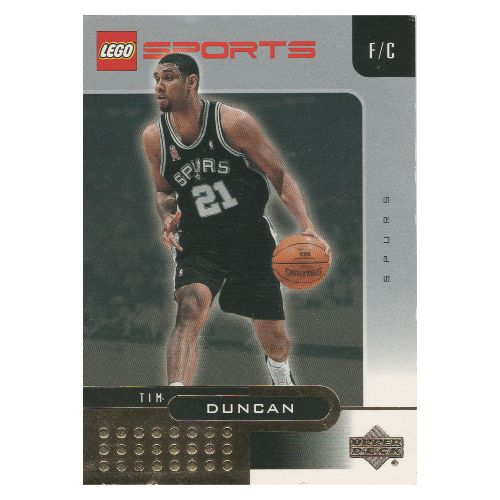 Trading Card, NBA: Tim Duncan, San Antonio Spurs #21 (Gold Leaf) [Keine Farbe/Beliebige Farbe]