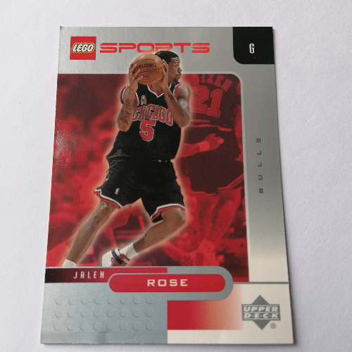 Trading Card, NBA: Jalen Rose, Chicago Bulls #5 [No Color/Any Color]