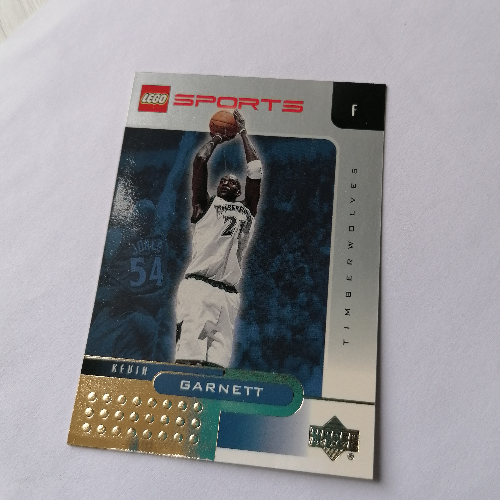Trading Card, NBA: Kevin Garnett, Minnesota Timberwolves #21 (Gold Leaf) [No Color/Any Color]